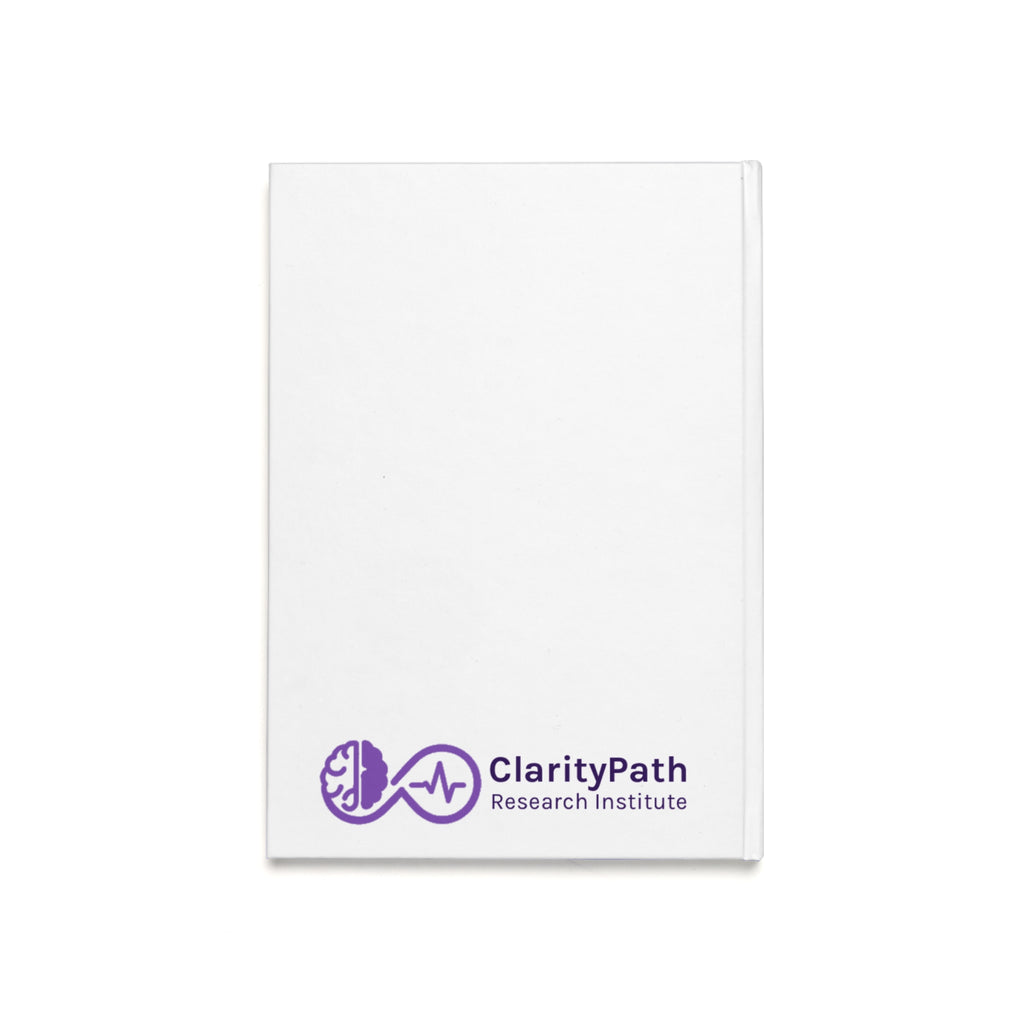 Wellness Is A Journey Hardcover Journal — A5 Wellness Gratitude & Self-Care Notebook