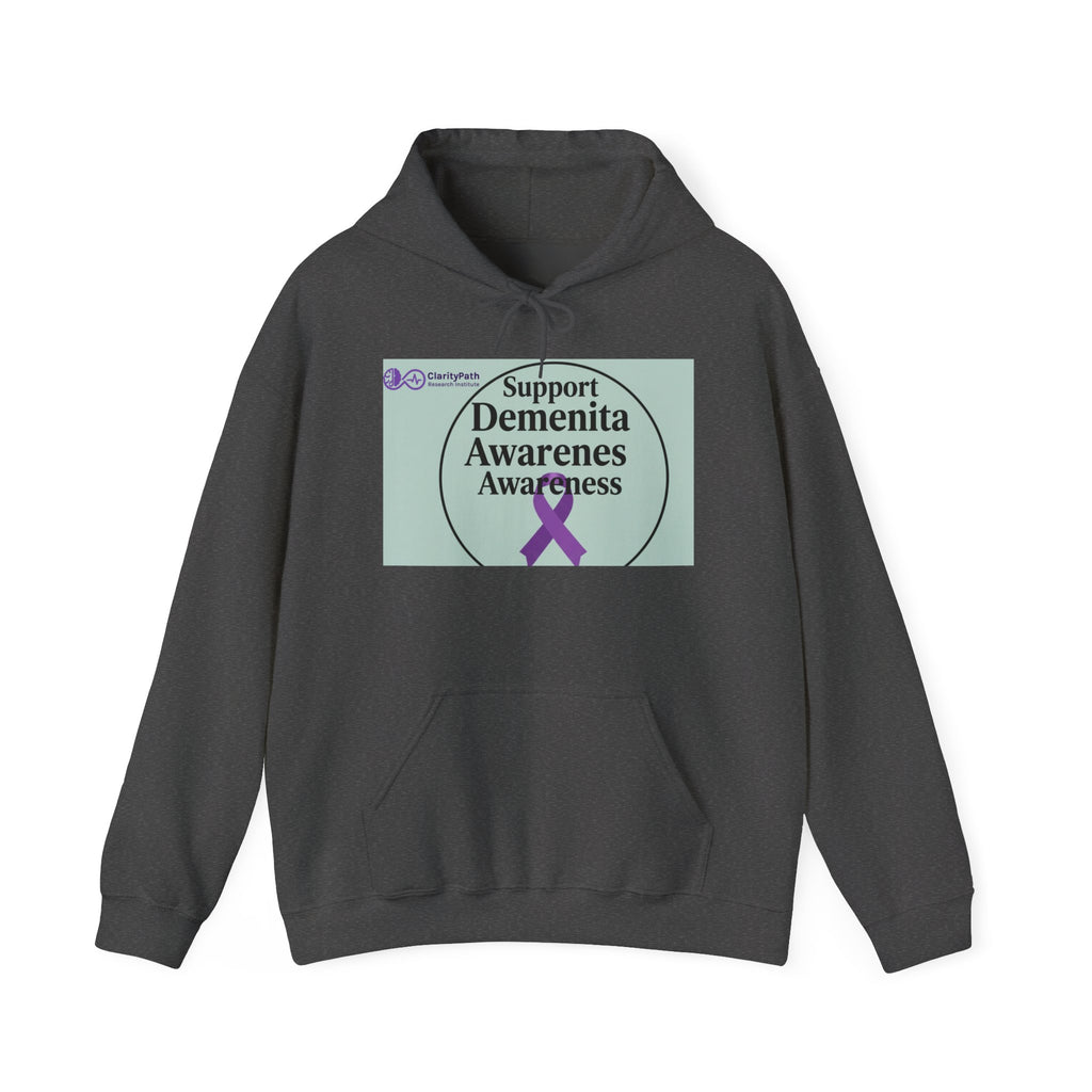 Dementia Awareness Hoodie – Support Dementia Awareness Purple Ribbon Sweatshirt