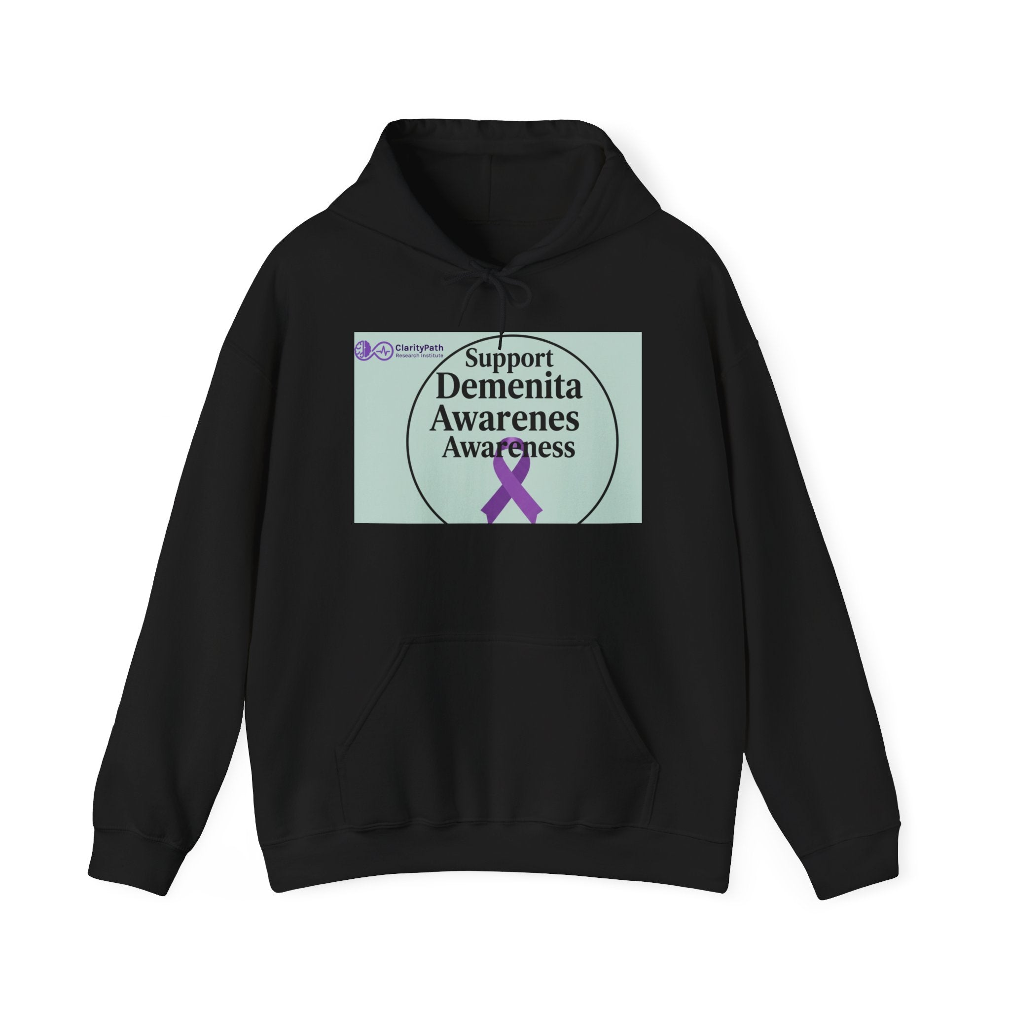Dementia Awareness Hoodie – Support Dementia Awareness Purple Ribbon Sweatshirt