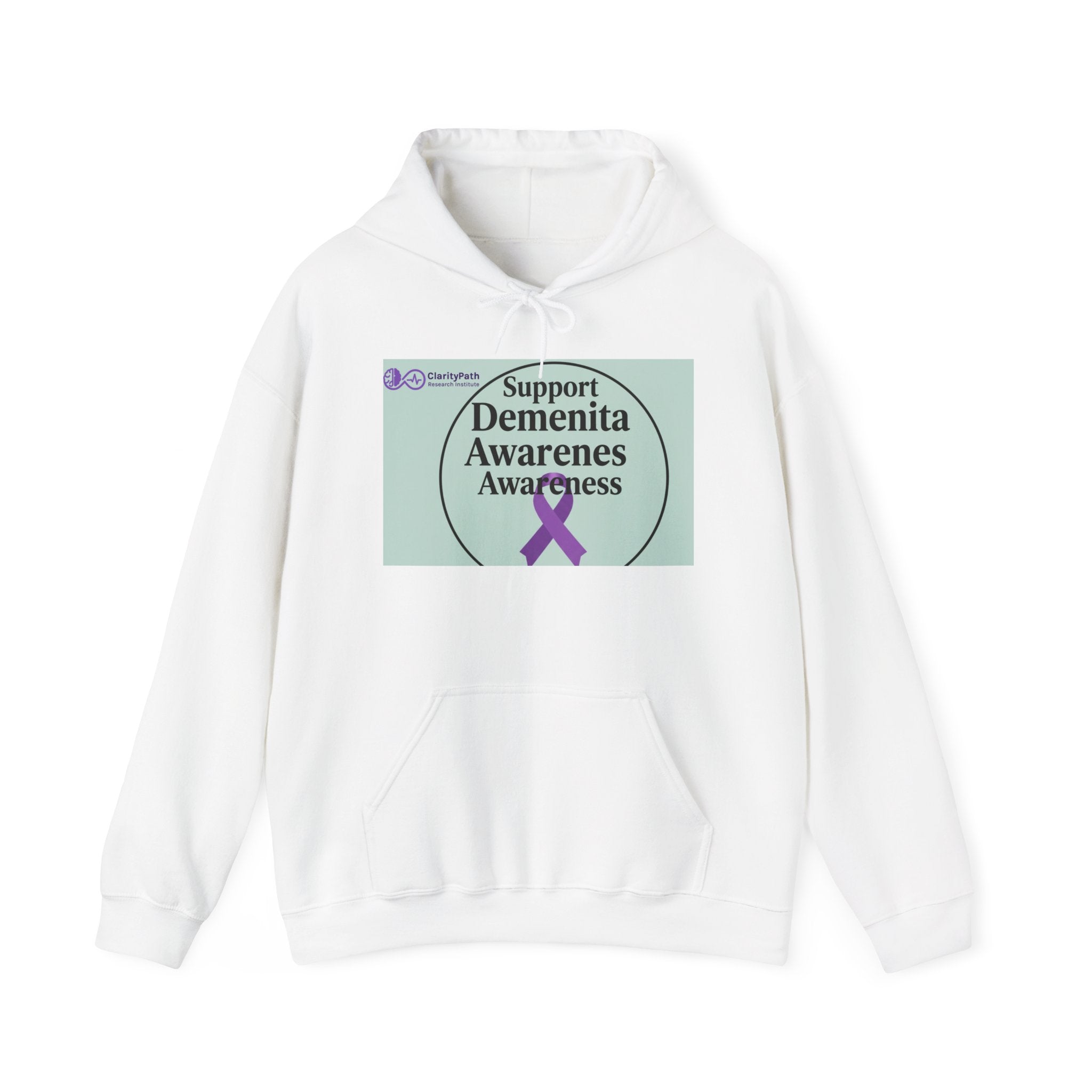 Dementia Awareness Hoodie – Support Dementia Awareness Purple Ribbon Sweatshirt
