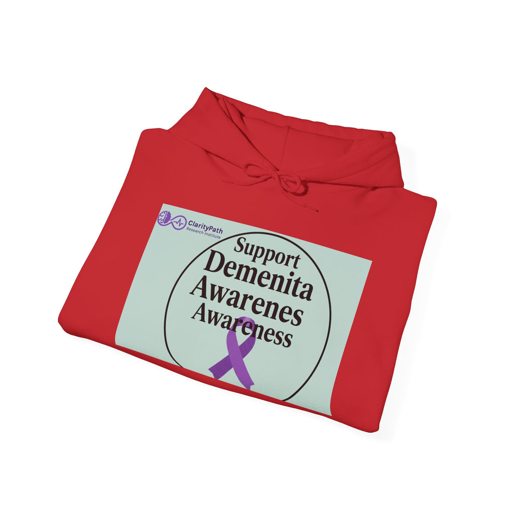 Dementia Awareness Hoodie – Support Dementia Awareness Purple Ribbon Sweatshirt