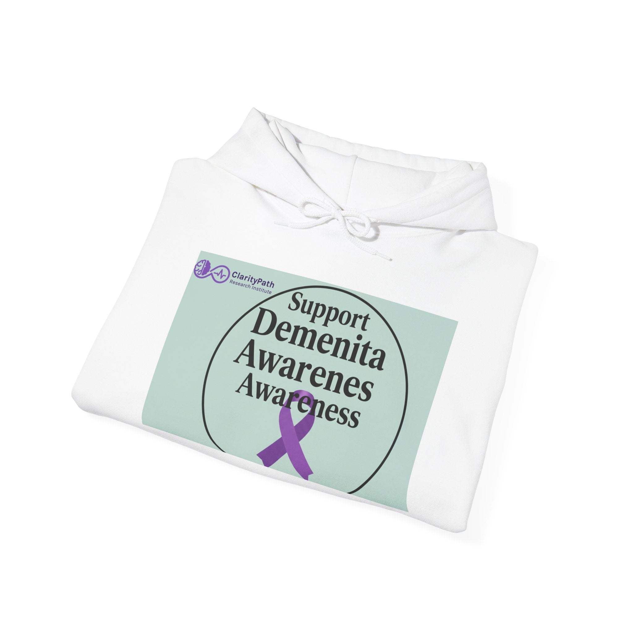 Dementia Awareness Hoodie – Support Dementia Awareness Purple Ribbon Sweatshirt