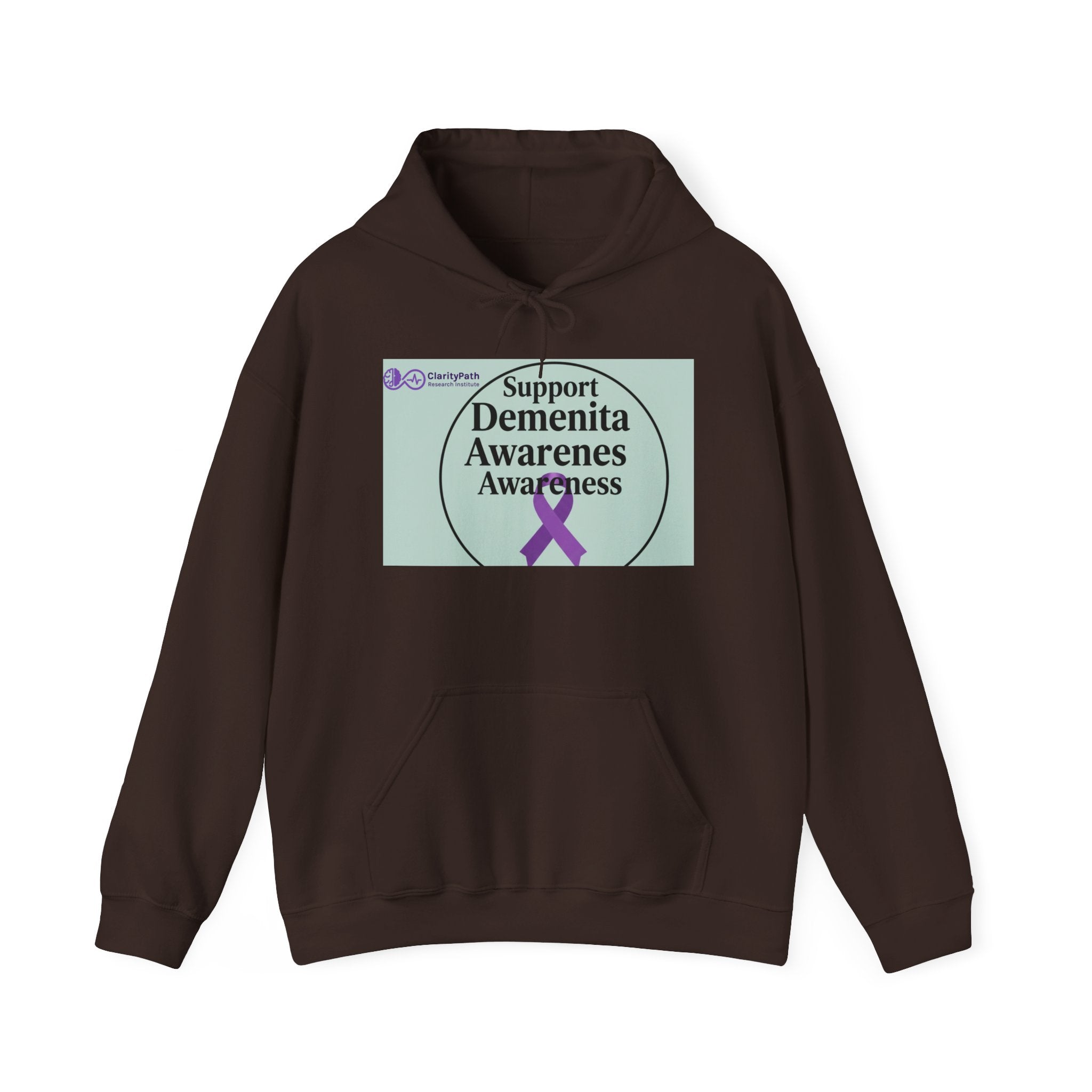 Dementia Awareness Hoodie – Support Dementia Awareness Purple Ribbon Sweatshirt