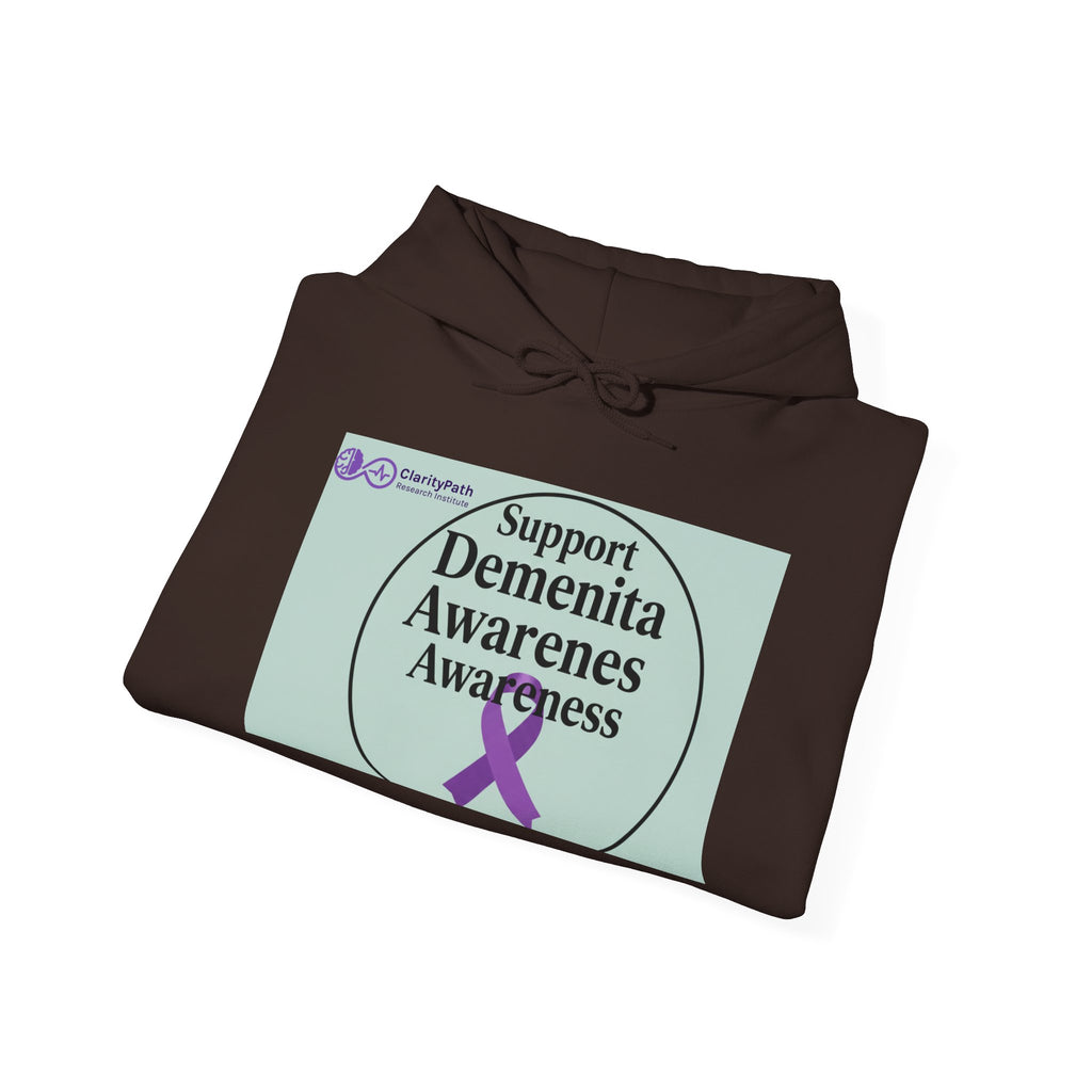 Dementia Awareness Hoodie – Support Dementia Awareness Purple Ribbon Sweatshirt