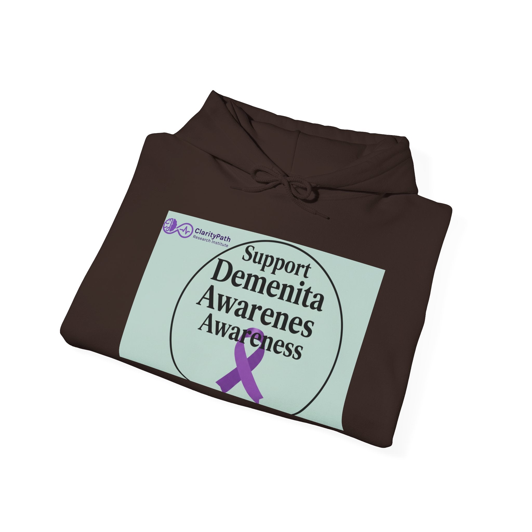 Dementia Awareness Hoodie – Support Dementia Awareness Purple Ribbon Sweatshirt