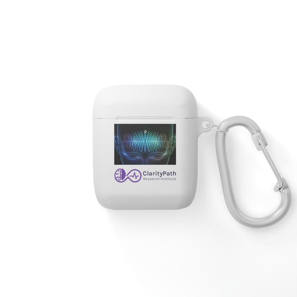 AirPods Case with Neural Wave Graphic — Protective Silicone Cover for AirPods & AirPods Pro