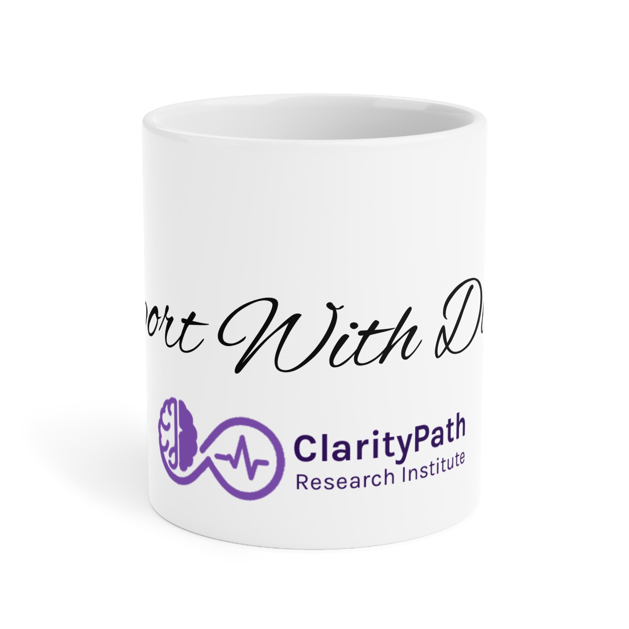 Support With Dignity Ceramic Mug